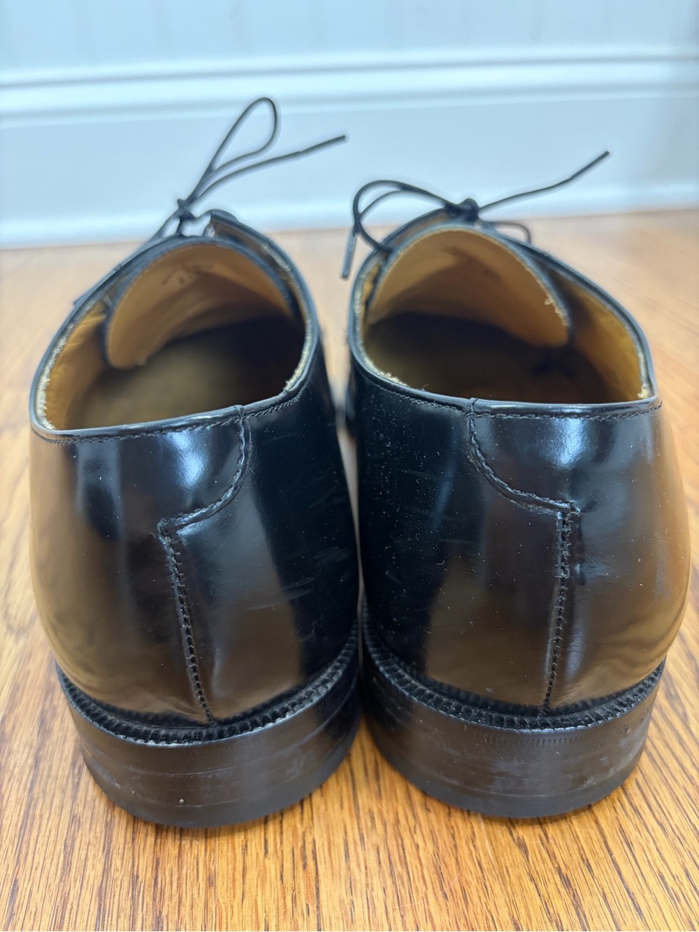 Cole Haan Bedford Cap-Toe Black Oxfords (10.5) - Picture 6 of 9